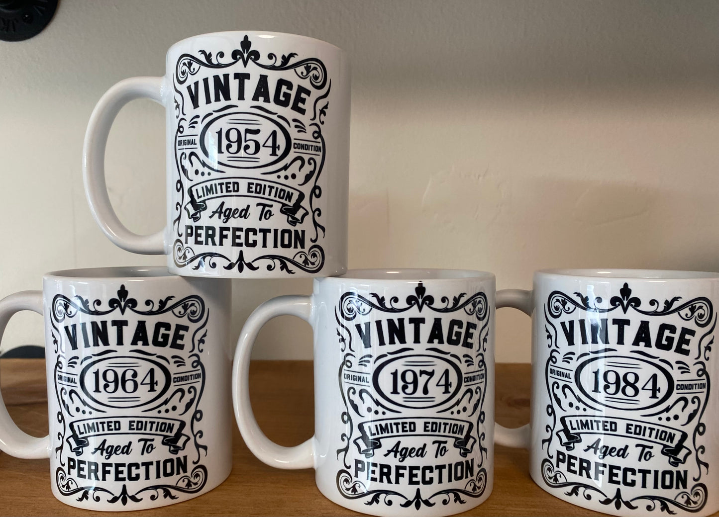 Vintage Aged To Perfection- 11 oz Mug