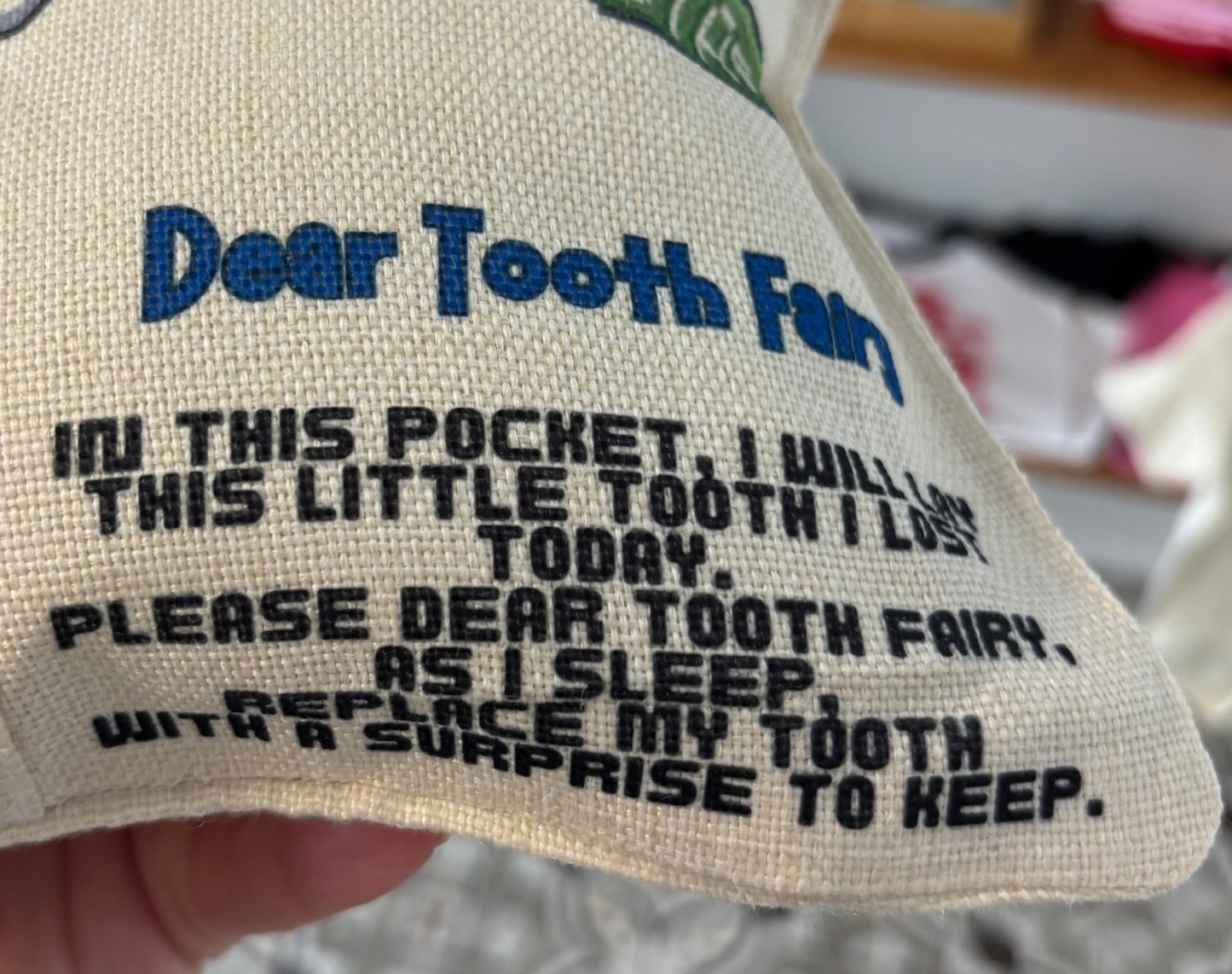 Tooth Fairy Pillow - Gamer
