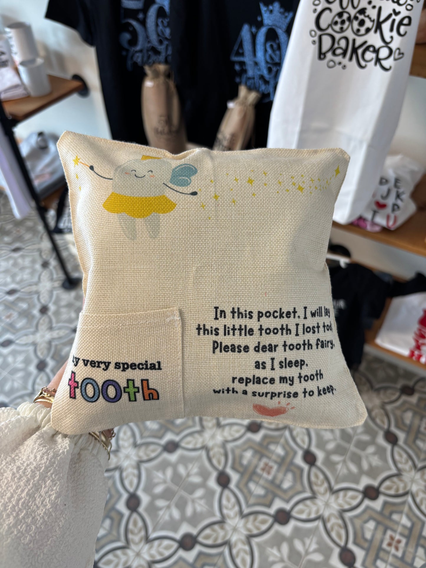 Tooth Fairy Pillow - Fairy Stars