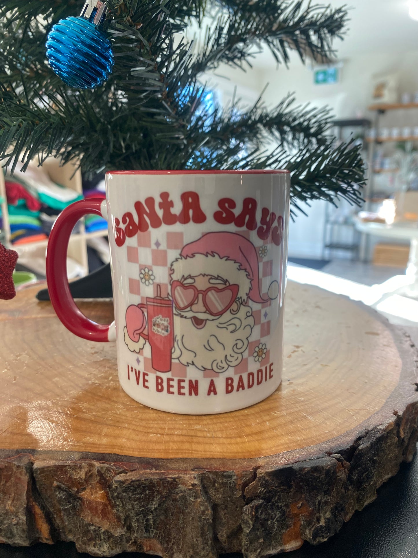 Santa Baddie - Red 11 oz mug