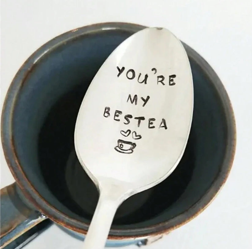 Bestea Spoon - Stainless spoon with bo