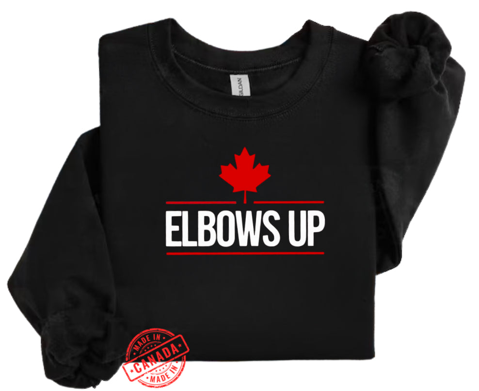 Elbows Up Crewneck Sweater