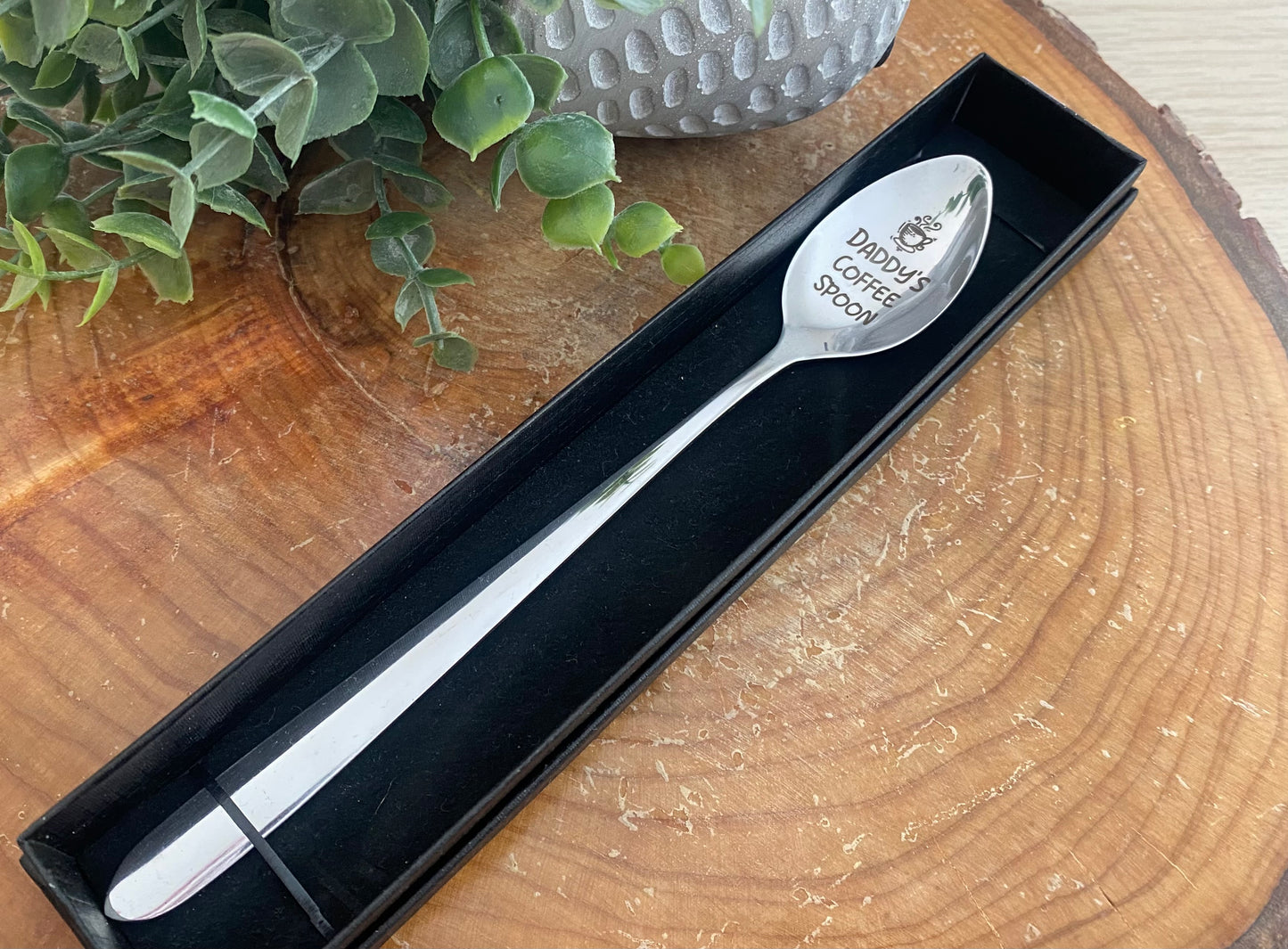 Daddy’s Coffee Spoon - Stainless spoon with box