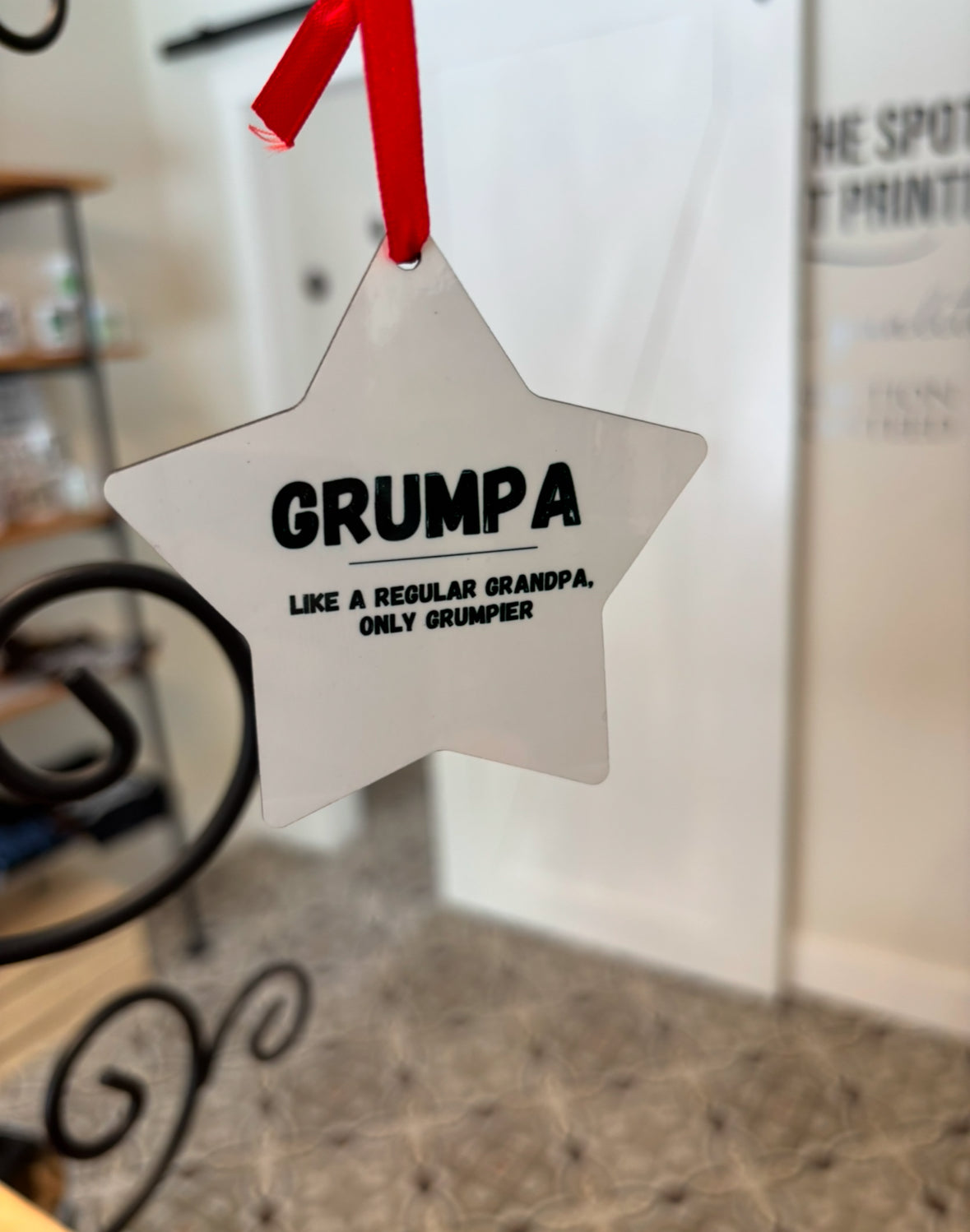 Grumpa Ornament