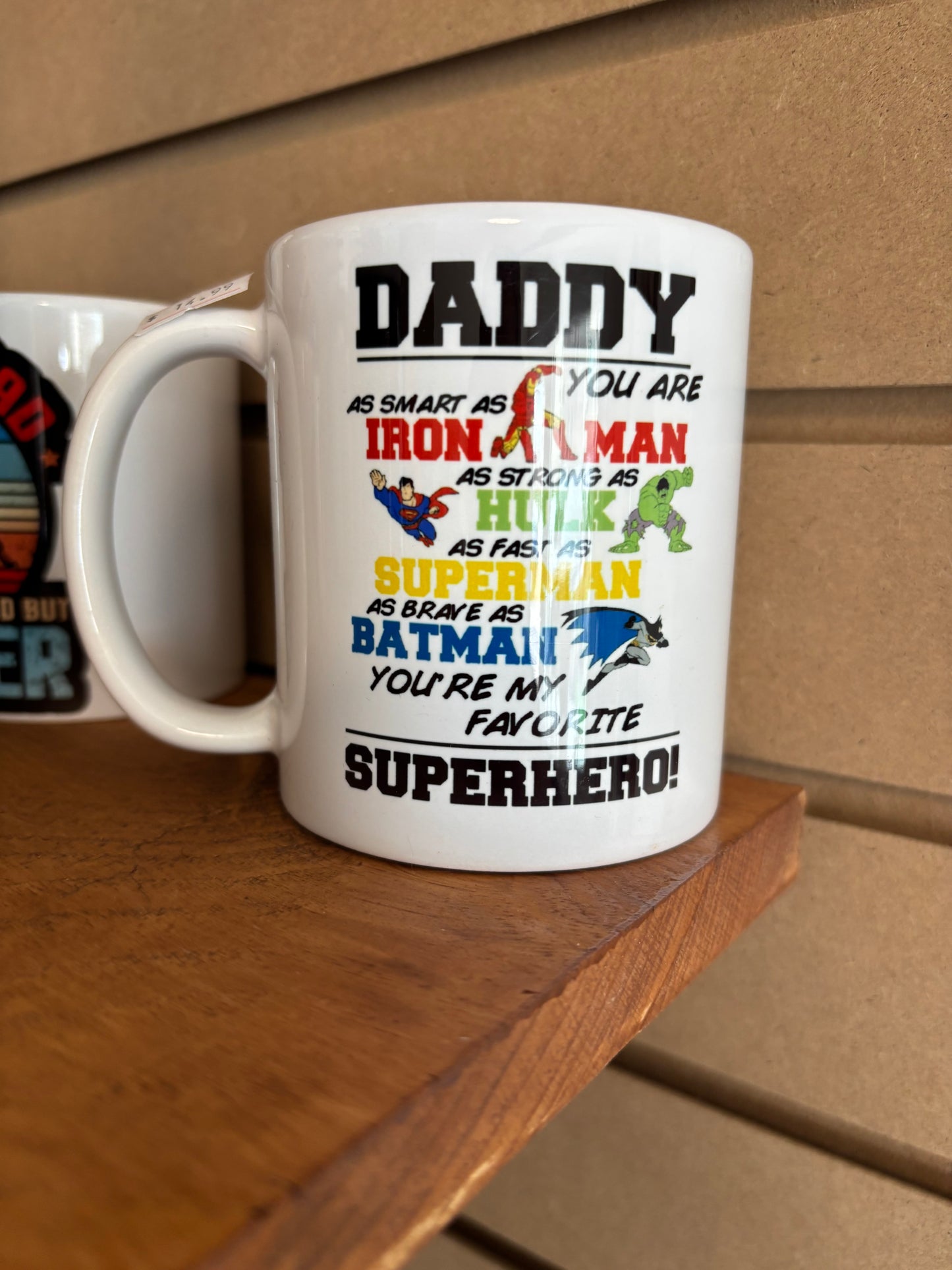 Daddy Super Hero- 11 oz mug