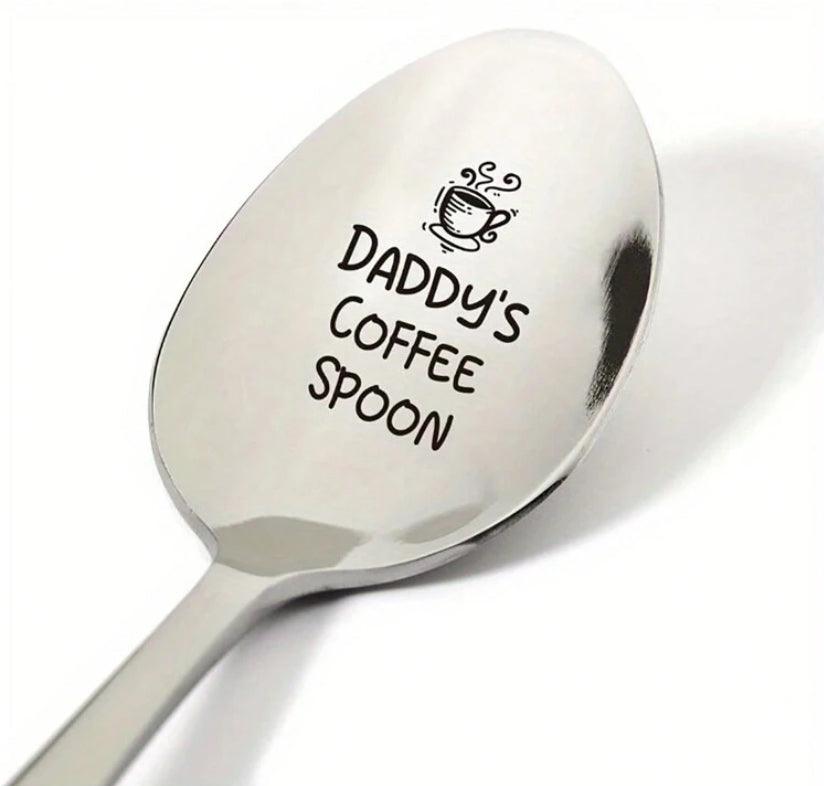 Daddy’s Coffee Spoon - Stainless spoon with box