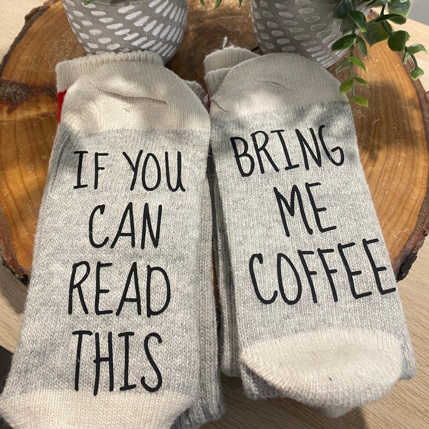 Bring Me Coffee Socks