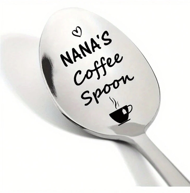 Nana’s Coffee Spoon - Stainless spoon with box