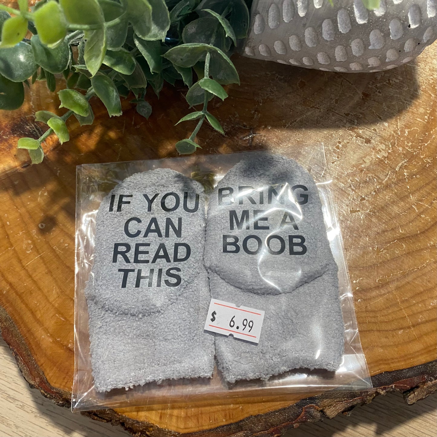 Baby Socks Bring Me A Boob
