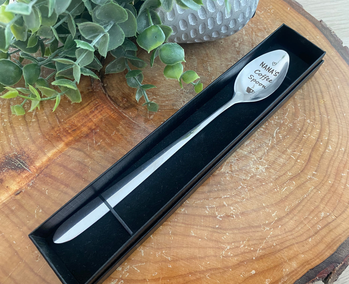 Nana’s Coffee Spoon - Stainless spoon with box