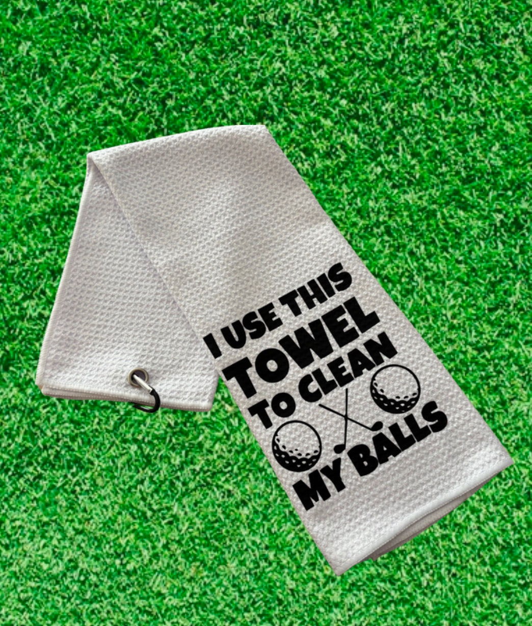 Golf Towel - I use this towel