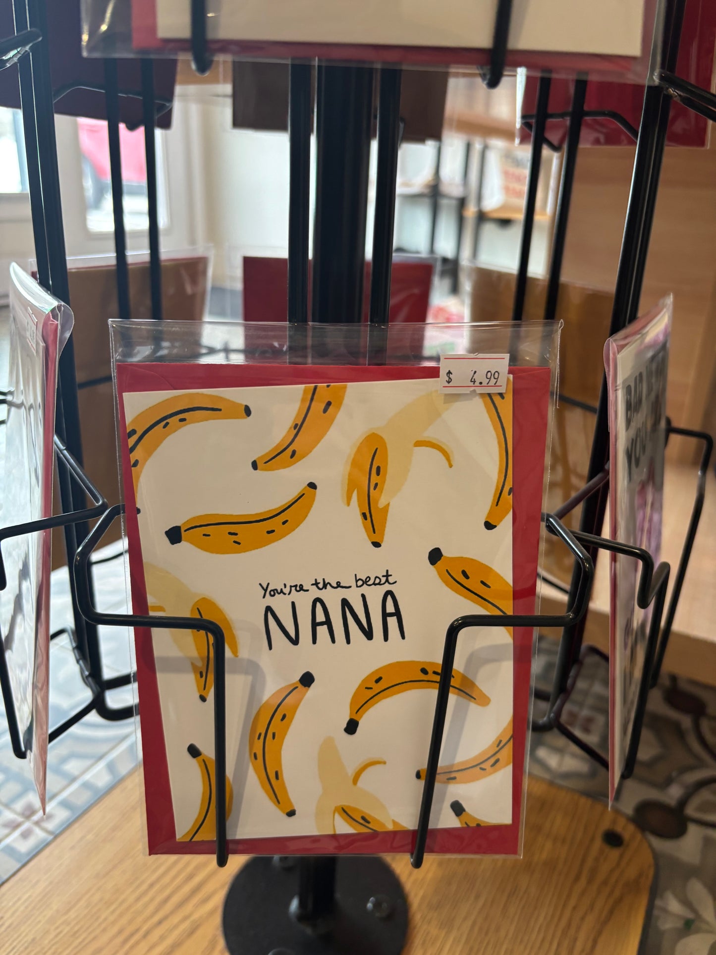 Nana Banana Birthday Card