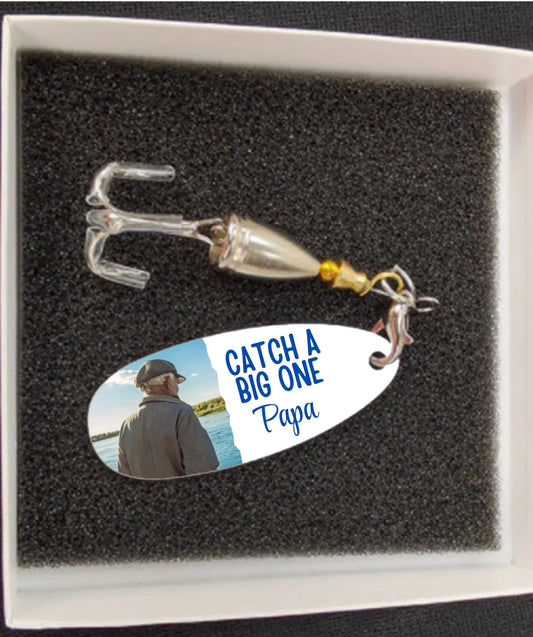 Catch a big one Grandpa Photo Fishing Lure