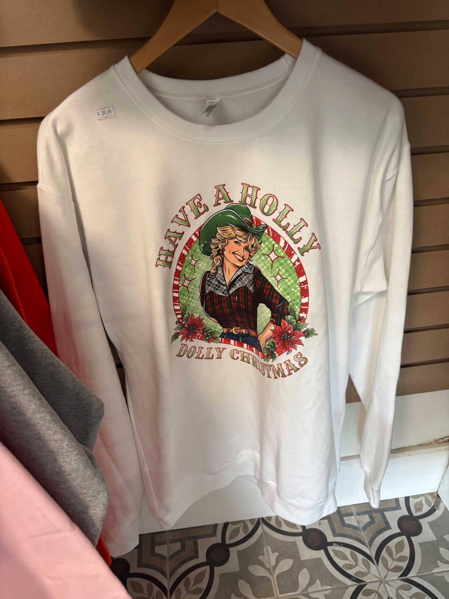 Christmas Crewneck White