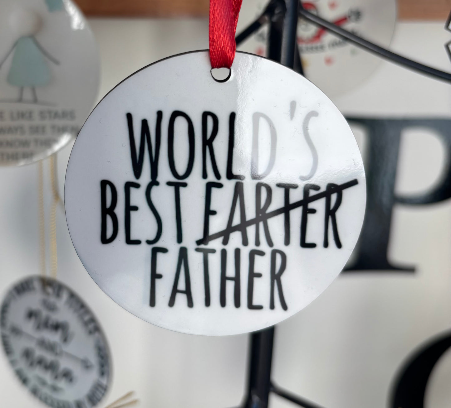 Farter Father ornament