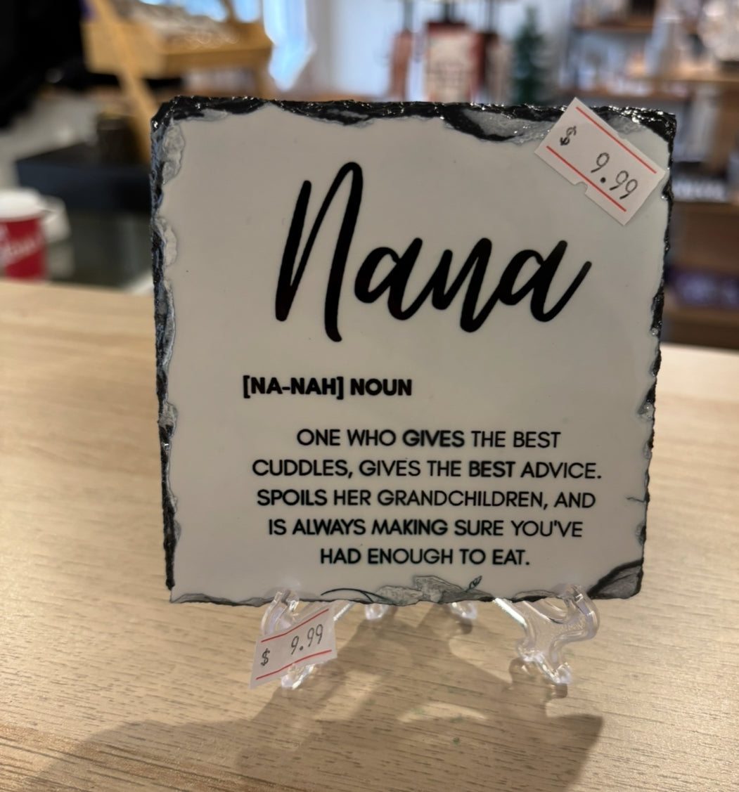 Nana’s Kitchen Plaque