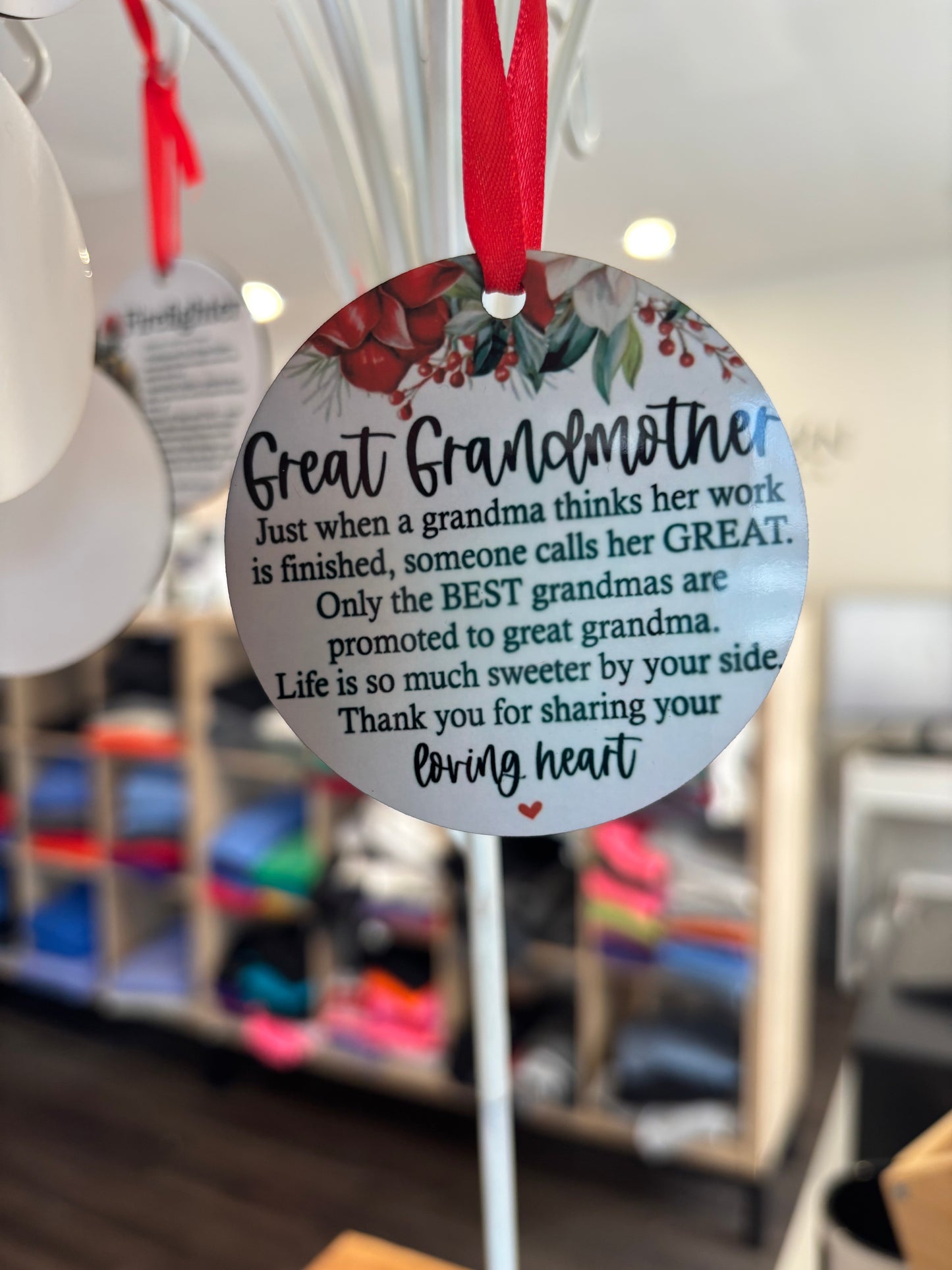 Great Grandmother ornament