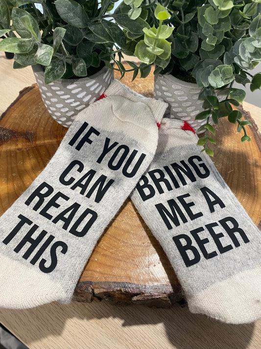 Bring Me A Beer Socks