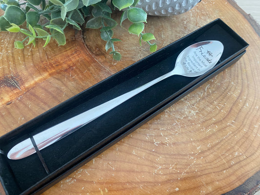 Friends Spoon - Stainless spoon with box