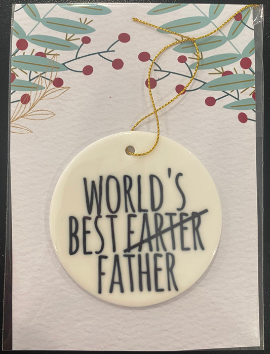 Best Farter/Father Ornament