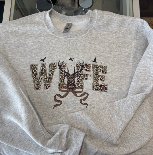 Wife Hunting Crewneck