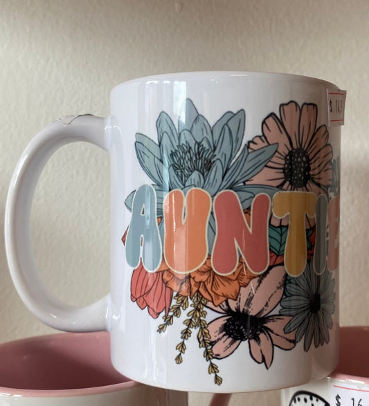 Aunt Floral - 11 oz Mug