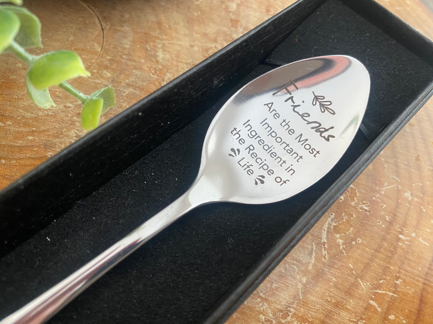 Friends Spoon - Stainless spoon with box