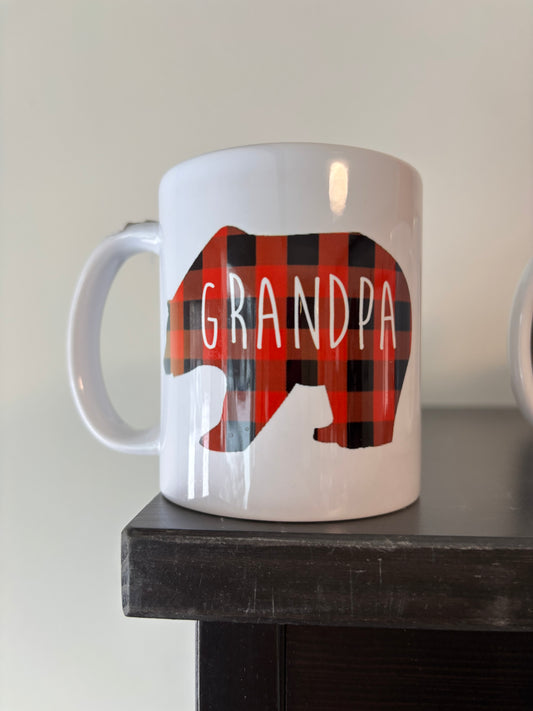 CLEARANCE Grandpa Bear- 11 oz Mug