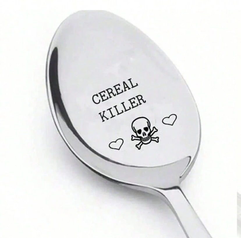 Cereal Killer Spoon - Stainless spoon with box