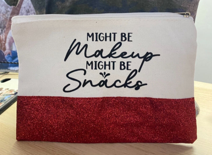 Might Be Makeup - Makeup Bag