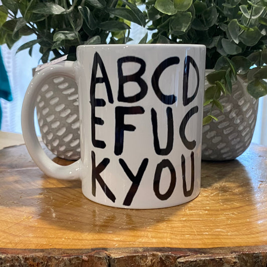 ABCD F**K YOU  - 11 oz mug