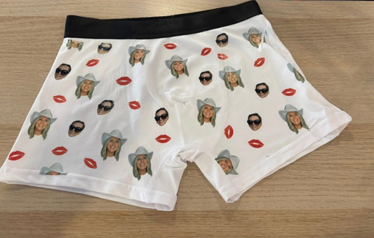 Valentines Day Photo Boxers