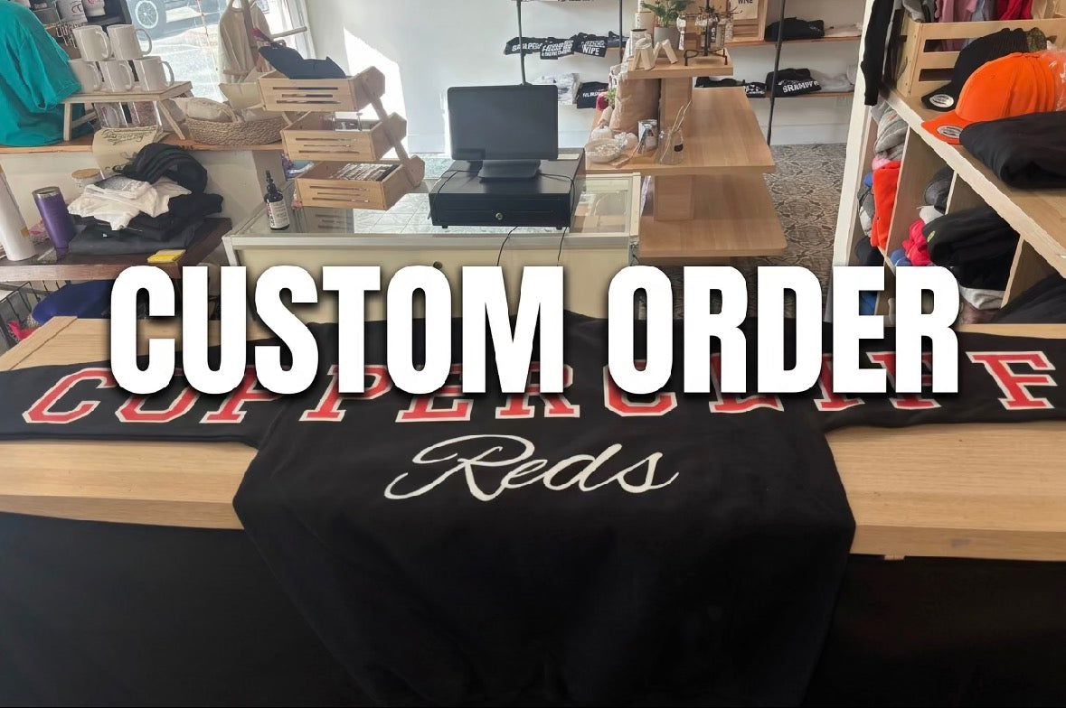 CUSTOM TEAM BACK Crewnecks