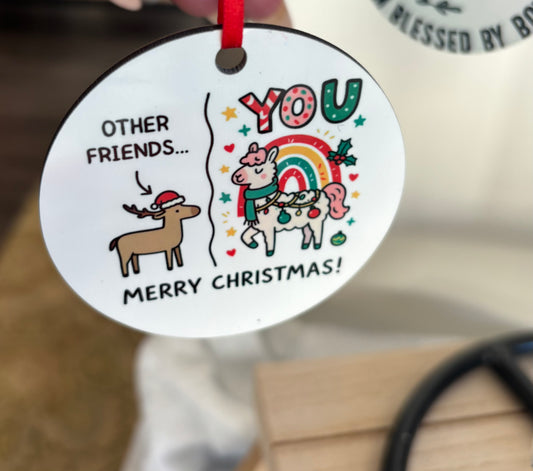 Friends ornament