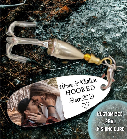 Hooked Since Photo Fishing Lure