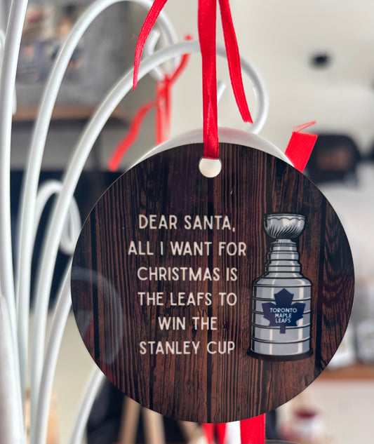 Stanley Cup ornament