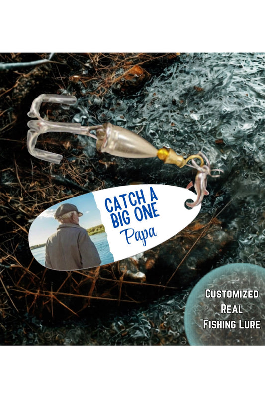 Catch a big one Grandpa Photo Fishing Lure