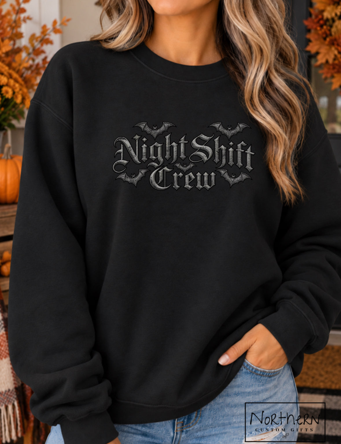 Night Shift Crew Crewneck