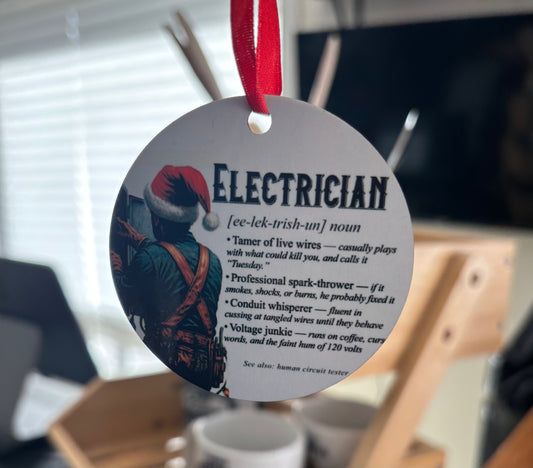 Electrician ornament