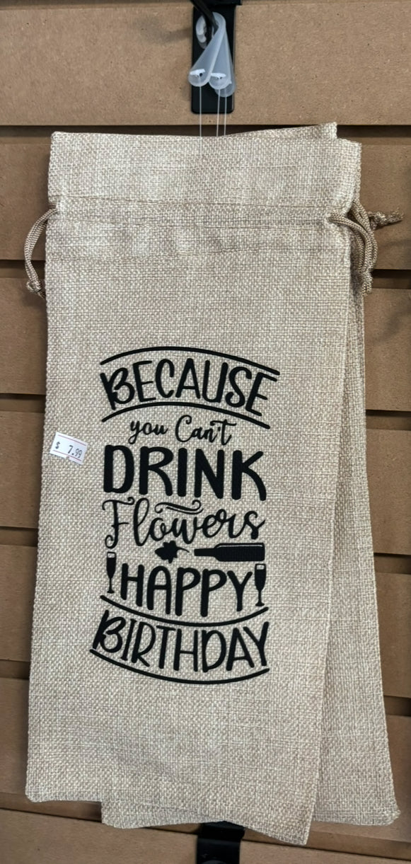Wine bag birthday