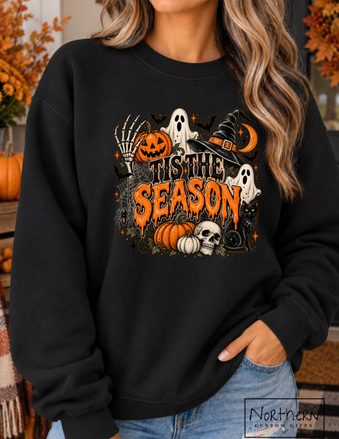Tis The Season Halloween Crewneck