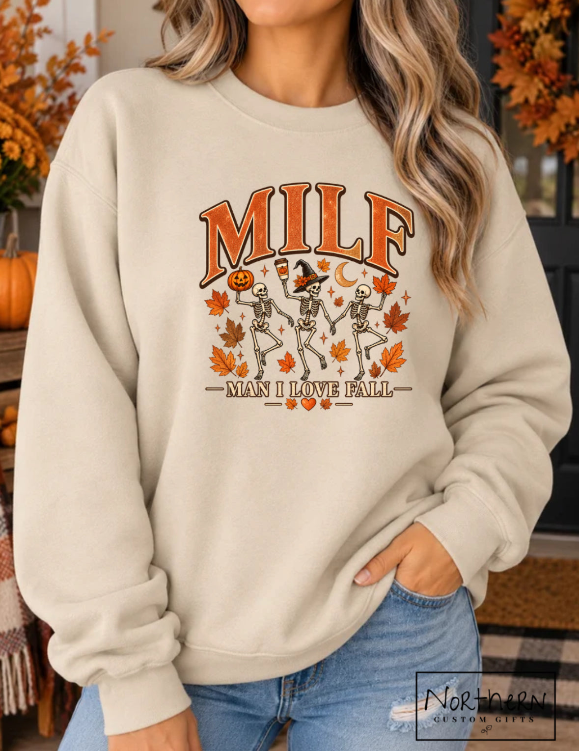 MILF( Man I Love Fall) Crewneck