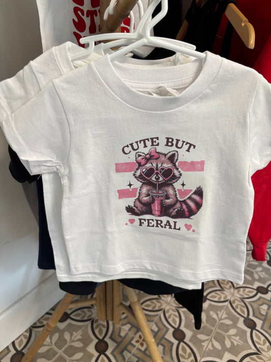 Toddler Tshirt cute but feral