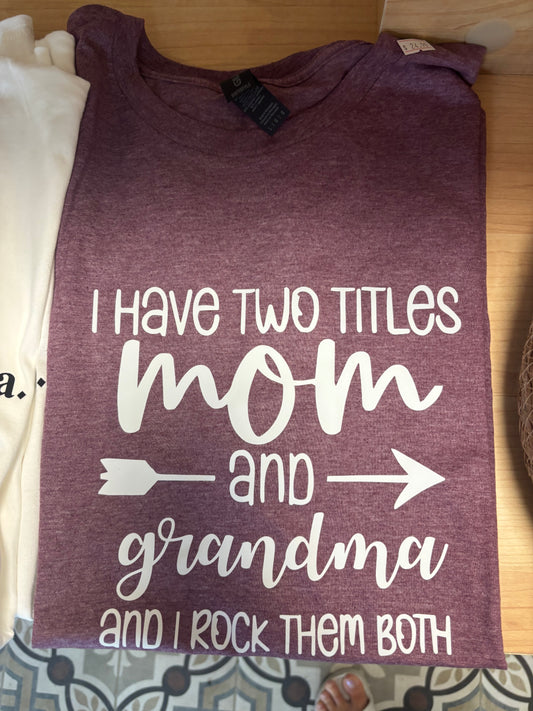 I have two Titles ( customizable name title )