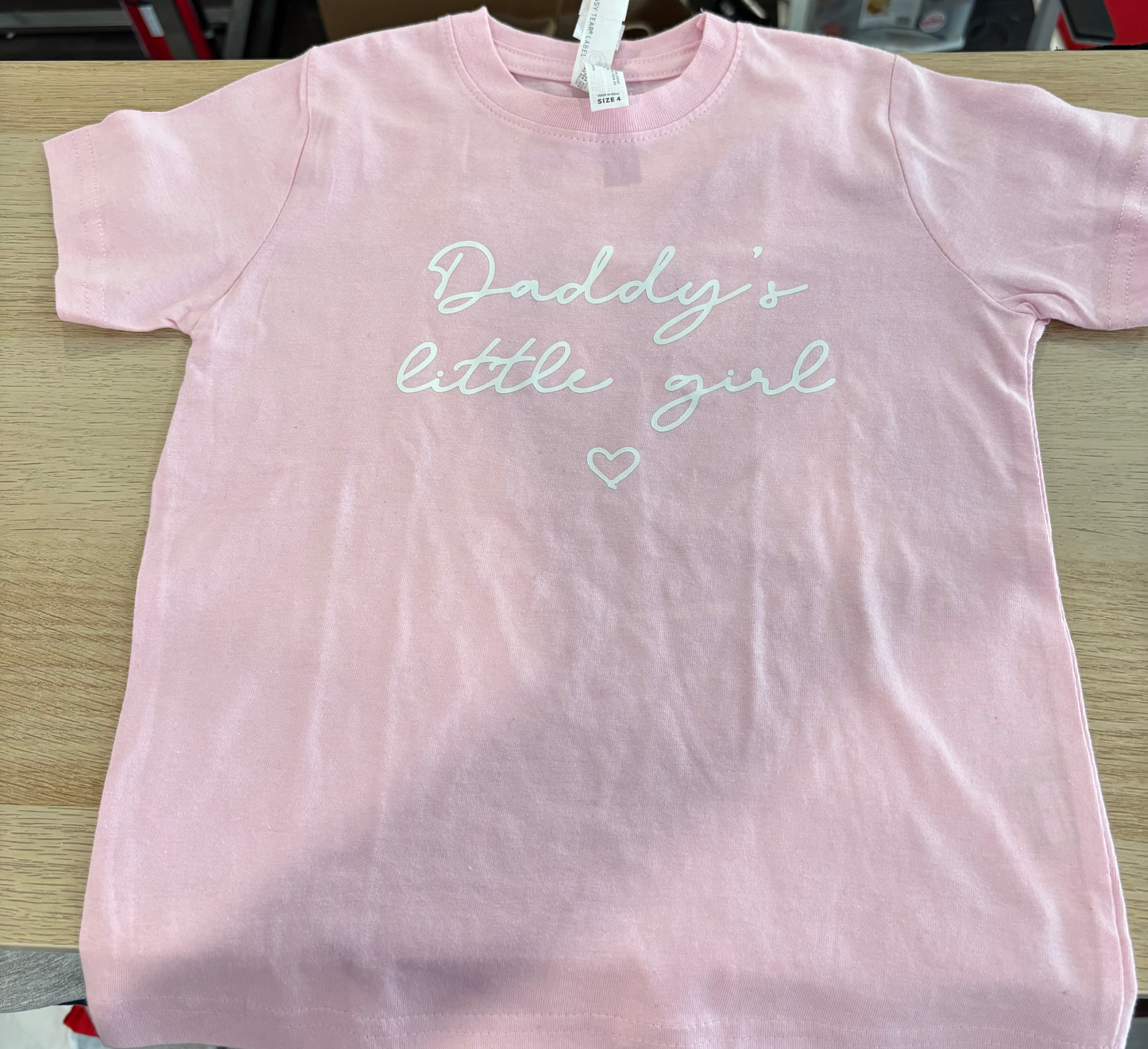 Todder Daddy’s Little Girl Shirt