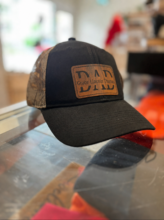 DAD ( with names) hat