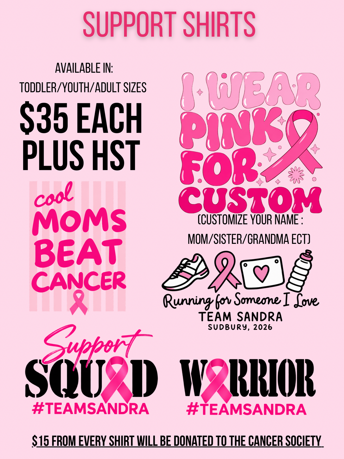 Support Cancer T-Shirts