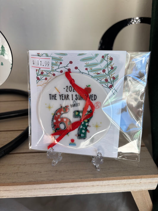 Teacher 6/7 Ornament