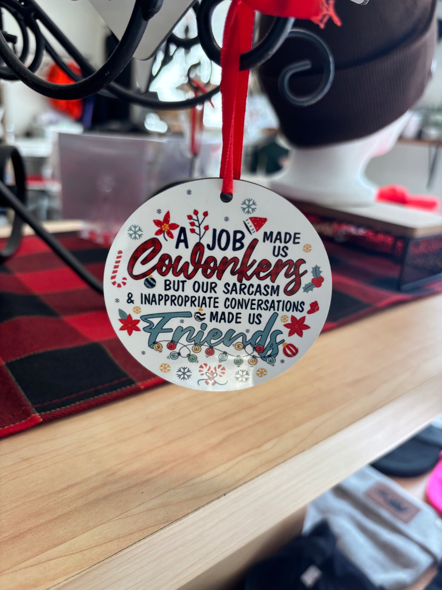 Coworker ornament